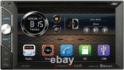 FITS GM CAR-TRUCK-VAN-SUV Cd/Dvd Bluetooth Radio Stereo Double Din Dash Kit USB
