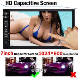 Fast Android Quad Core 7 Double 2DIN GPS Navi WiFi Car Stereo MP5 Radio Player