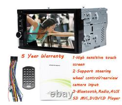 Fit Chevrolet Chevy GMC 1995-2002 2 Din DVD/CD Bluetooth USB Radio Stereo+Camera