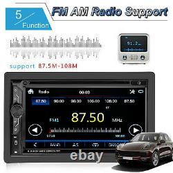 Fit Chevrolet GMC 6.9'' HD Bluetooth Touch Screen Car Stereo Radio 2 DIN+ Camera