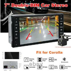 Fit for Corolla 7 Double-DIN Bluetooth Dash Car Stereo Radio Audio Mirror Link