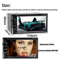 For 06 07 08 09 10 Dodge Ram Touch Bluetooth CD Usb Double Din Car Stereo Radio
