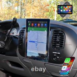 For 1997-2004 Ford F150 Double Din Radio Rotated Android 14 Stereo CarPlay GPS