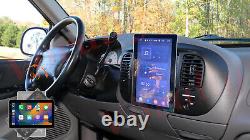 For 1997-2004 Ford F150 Double Din Radio Rotated Android 14 Stereo CarPlay GPS