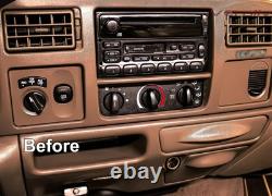 For 2000 2001 2002 2003 Ford Excursion Double Din Radio Android Stereo CarPlay