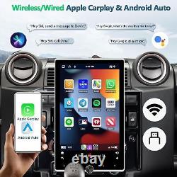 For 2004 2005-2008 Ford F150 Double Din Radio Rotated Android 14 Stereo CarPlay
