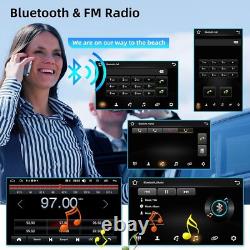 For 2006-14 Ford F-250 F-350 Super Duty Double Din Radio Rotated Stereo CarPlay