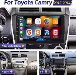 For 2012-2014 Toyota Camry Car Stereo Radio Android 13 Carplay GPS +Camera 10.1