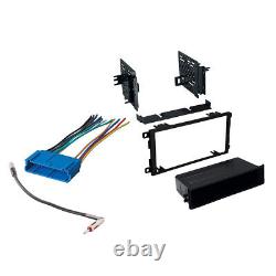 For Buick 1997-2005 Century XDVD276BT Car Stereo Double DIN Dash Kit and Camera