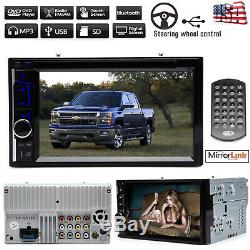 For Chevrolet Silverado 2Din 6.2 Car Stereo DVD Touchscreen HD Player USB Radio