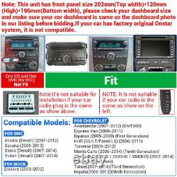 For Gmc Yukon Chevy Silverado Double Din Android 13 7 Car Stereo Radio Gps Navi