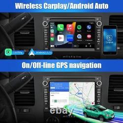 For Gmc Yukon Chevy Silverado Double Din Android 13 7 Car Stereo Radio Gps Navi