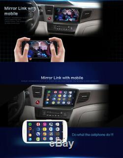 For Honda Civic 2012 Android 10.0 GPS Car Radio Stereo Navi DAB BT OBD AUX 9IPS