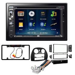 For Mitsubishi 2006-2012 Eclipse XDVD276BT Car Stereo Double DIN Dash Kit & Cam