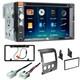 For Nissan 2004-2006 Titan/armada Xdvd269bt Car Stereo Double Din Dash Kit, Cam