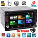 For Nissan 6.2 Double 2din Car Radio Stereo Gps Navi Cd Dvd Player + Camera Map