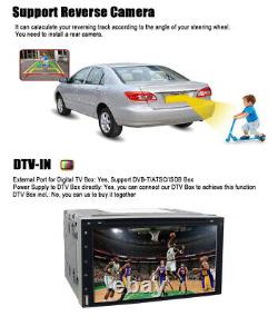For Samsung Double 2Din 7Car Stereo Radio DVD Player in Dash Bluetooth DTV USB