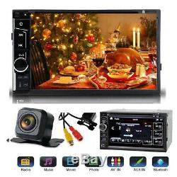 For Sony Lens Bluetooth Car Stereo DVD CD Player 6.2Radio SD/USB In-Dash+Camera