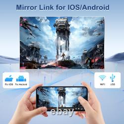 For Toyota Car Stereo CarPlay GPS Bluetooth Radio Double 2 Din 7 Android 13.0