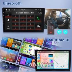 For Toyota Highlander 2000-2007 10.1 Double Din Rotated Car Stereo CarPlay GPS