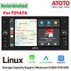 For Most Old Toyota Double Din Car Stereo 7in Touch Screen -carplay/android Auto