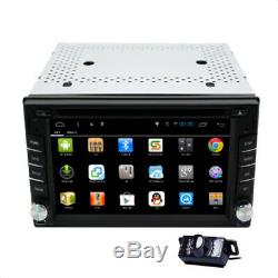 GPS Nav 4G WiFi Double 2Din 6.2 Smart Android6.0 Car Stereo DVD Radio Bluetooth