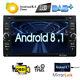 Gps Navi 4g Wifi Double 2din 6.2 Android 8.1 Car Stereo Dvd Radio Bluetooth Us