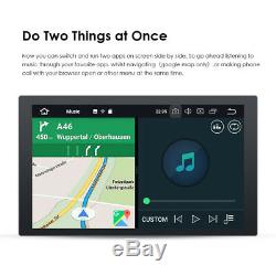 GPS Navi 4G WiFi Double 2Din 6.2 Android 8.1 Car Stereo DVD Radio Bluetooth US