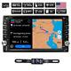 Gps Navigation Hd Double 2 Din Car Stereo Dvd Player Bt 1080p Radio Mp3 In Dash