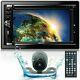 Gravity Car Audio Double Din 6.2 Touchscreen Dvd Cd Am Fm Usb Sd Bluetooth +cam