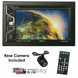 Gravity Double 2DIN Touch Bluetooth DVD/CD Player Car Stereo FM Radio