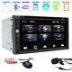 Hd Double 2din In Dash Sony Cd Lens 7car Stereo Radio Dvd Player Aux Bt Usb Mic
