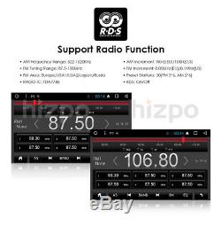 HIZPO 10.1 Smart Android 10 4G WiFi Double 2DIN Car Radio Stereo GPS Bluetooth