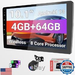 Haudio 10.1 Inch HD Carplay Screen for Car with 720P Touchscreen, Double Din