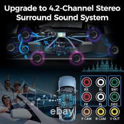 High Power Double Din Car Radio with Capacitive Touchscreen