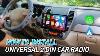How To Install Eonon Universal 2 Din Carplay Head Unit On Nissan