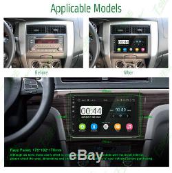 In Dash Android 8.1 Car Radio Double 2Din Stereo GPS Nav Player SD AUX USB Wifi