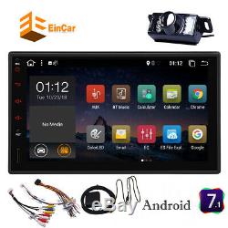 In-dash Android 7.1 WIFI 7Double 2DIN Car Radio GPS Stereo no-DVD Player+CAMERA