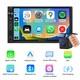 Indash 7 Double Din Car Stereo Wireless Carplay Android Auto Radio Gps Navi Dsp