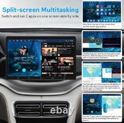 JOYING Double Din Car Stereo Auto-Rotated Car Radio 11.6 inch CarPlay/ Android