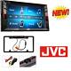 Jvc Double Din Bluetooth Car Stereo 6.2 Touchscreen With Rearview Backup Camera