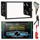 Jvc Double Din Bluetooth Usb Cd Player Car Radio Install Mount Kit Wire Harness