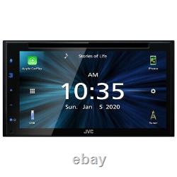 JVC KWV660BT Double DIN Bluetooth 6.8 DVD/CD Car Stereo In-Dash Car Receiver