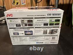 JVC KW-M560BT Double DIN Apple 6.8 Shallow Chassis Digital Media Car Receiver