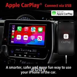 JVC KW-M590BT Single Din/Double Din Car Stereo 6.8 Touchscreen Bluetooth