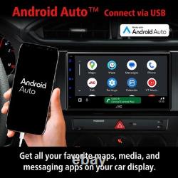 JVC KW-M590BT Single Din/Double Din Car Stereo 6.8 Touchscreen Bluetooth