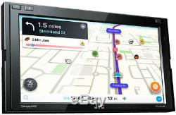 JVC KW-M740BT 6.8 Double 2-Din Car Media Receiver CarPlay/Android Auto/Weblink