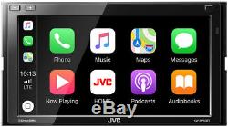 JVC KW-M740BT 6.8 Double 2-Din Car Media Receiver CarPlay/Android Auto/Weblink