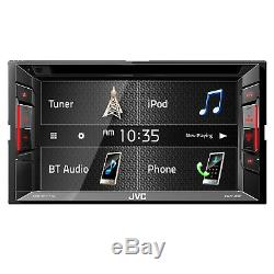 JVC KW-V140BT Double DIN Bluetooth In-Dash DVD/CD/AM/FM Car Stereo