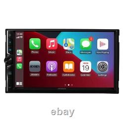 Jensen CAR723W 7 Double-DIN Digital Multimedia Receiver with Backup Bullet Camera